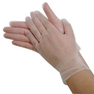 921E Guante Clear Vinil large  1/100 (27026)